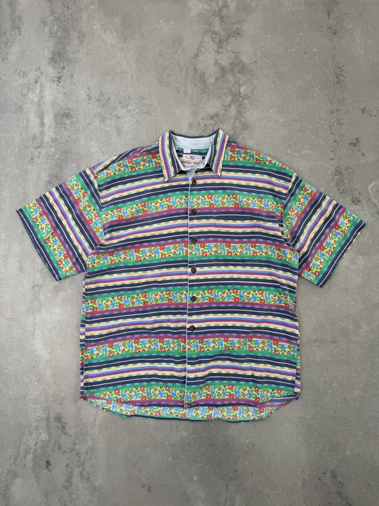 American Vintage yurtdışı desenli gömlek