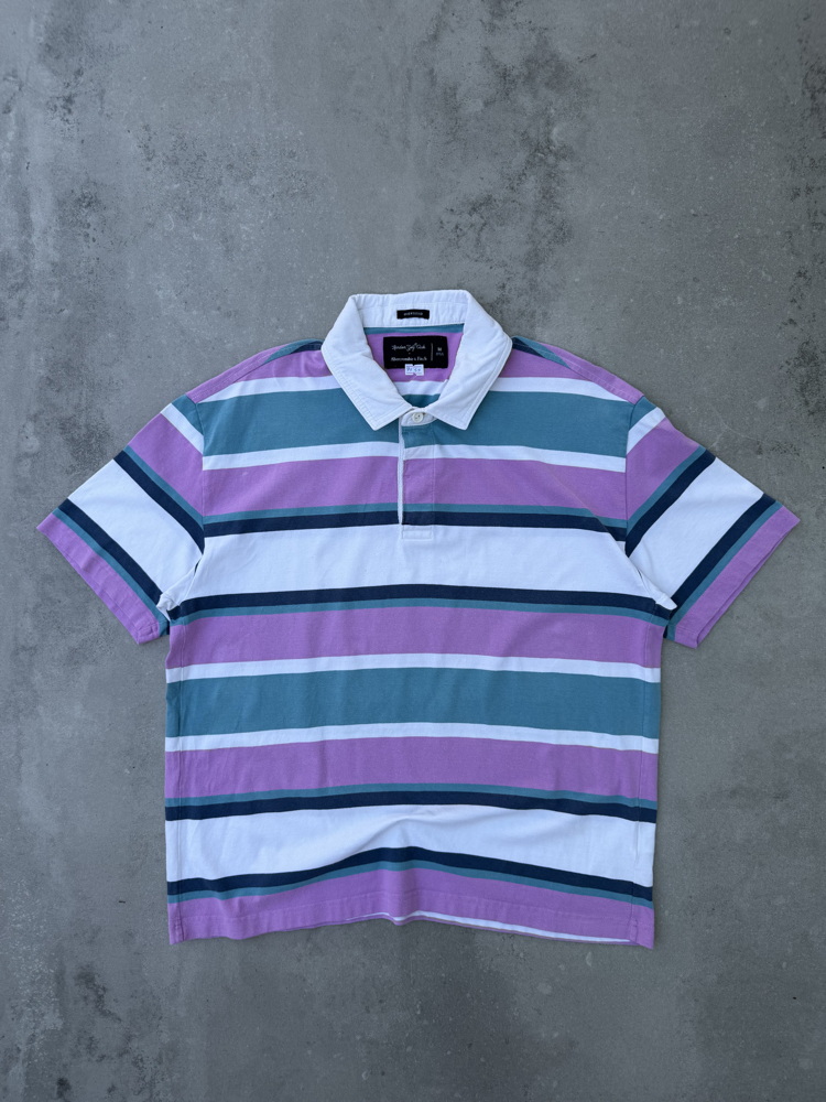 Vintage Abercrombie Polo yaka T-Shirt