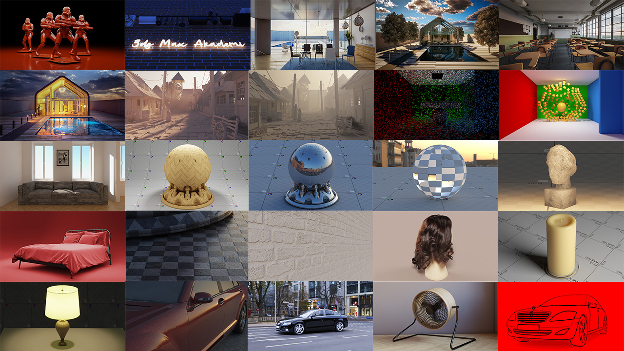 3ds Max İçin Vray 6 Masterclass