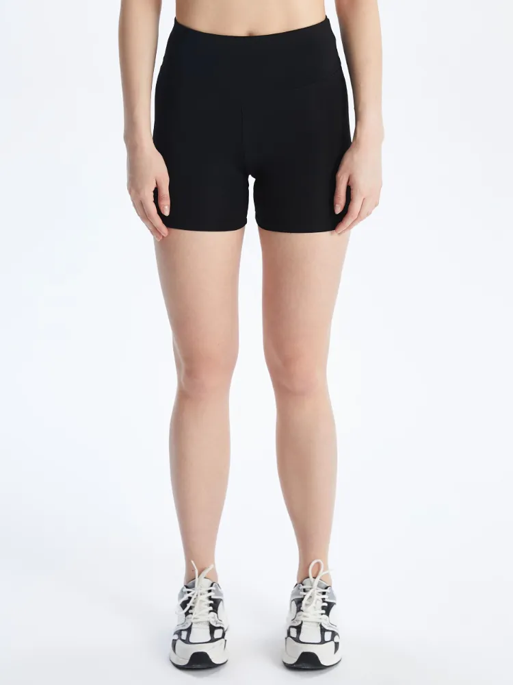 XSIDE ACTIVE Siyah Beli Lastikli Kadın Spor Tayt