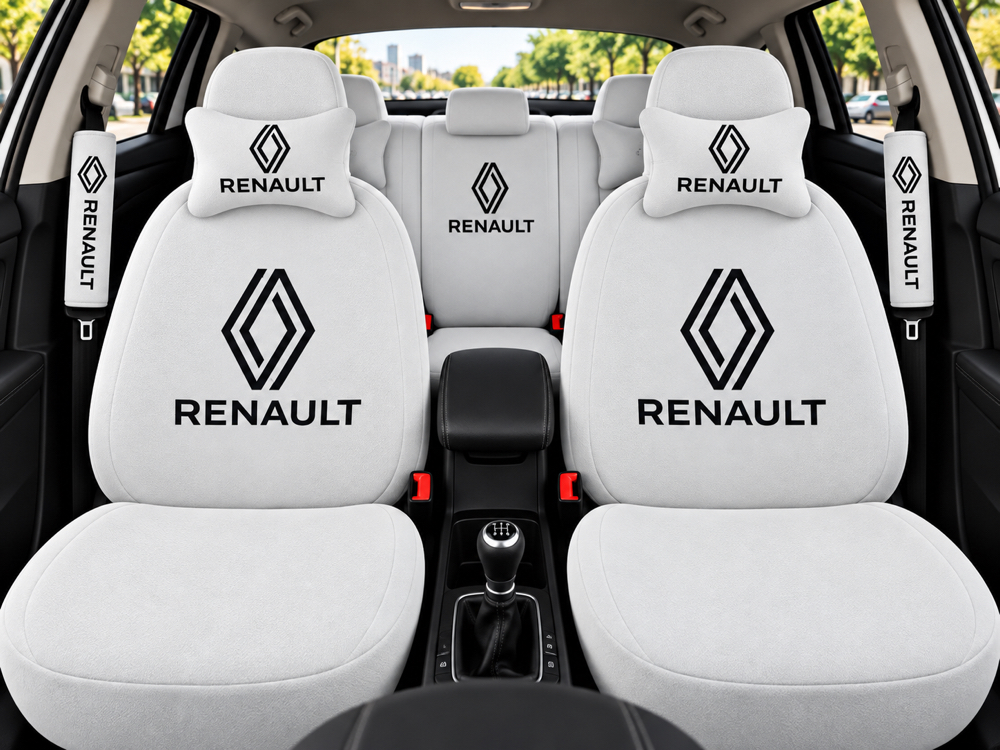 Renault logolu 8 parça servis kılıfı