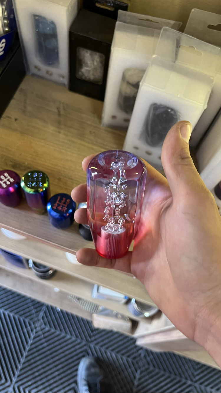 Epoksi baloncuklu vites topuzu