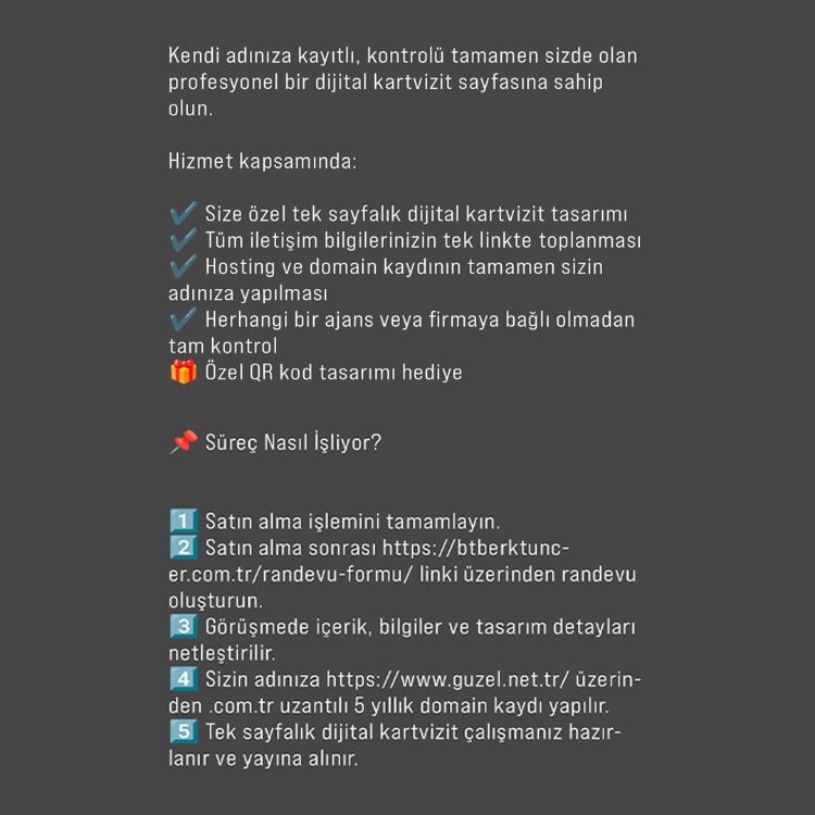 Profesyonel Dijital Kimlik Kurulumu 
