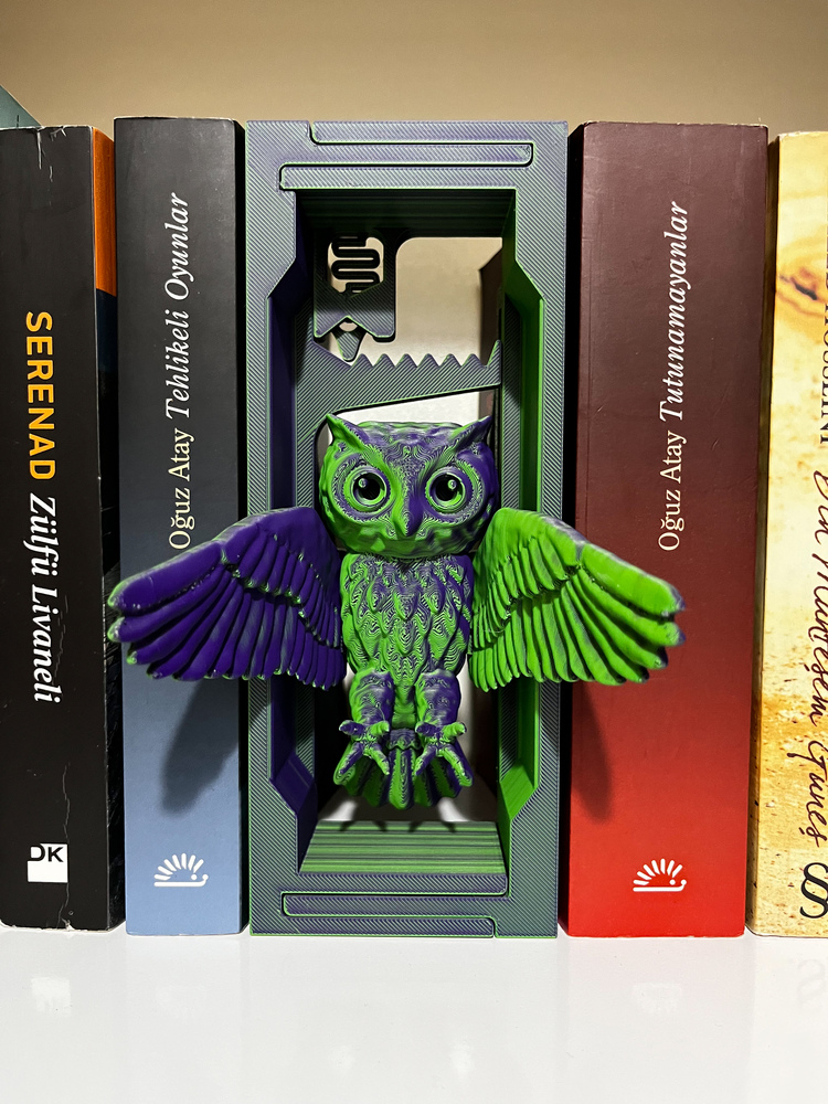 Baykuş Ayarlanabilir Kitap Tutucu