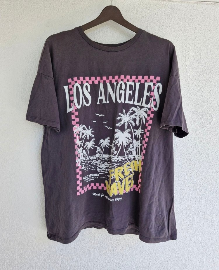 LOS ANGELES KADIN TİŞÖRT 