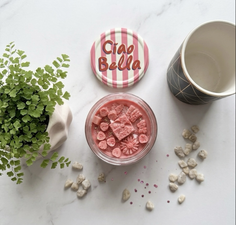 Pink Velvet Soya Mum