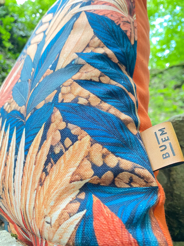 Red Palm 45x45 Kırlent Kılıfı