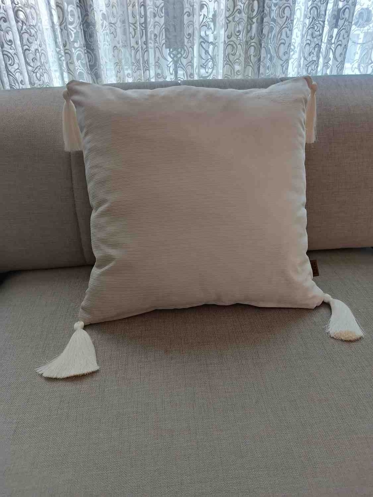 Whıte Mırage 45x45 Kırlent Kılıfı