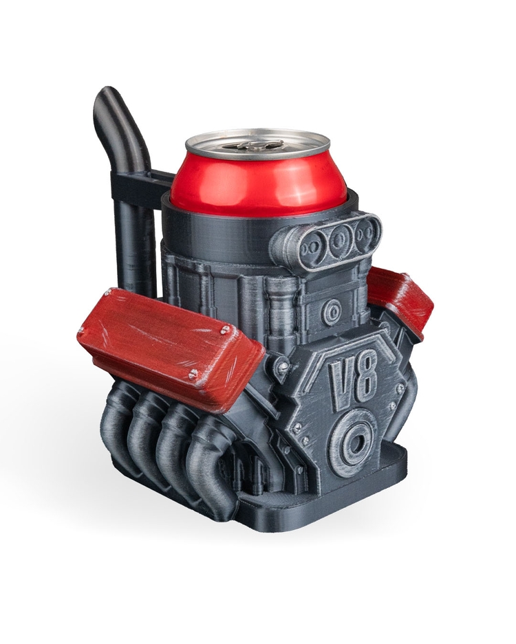 V8 Motor Kola Tutucu – Güç Senin Masanda!