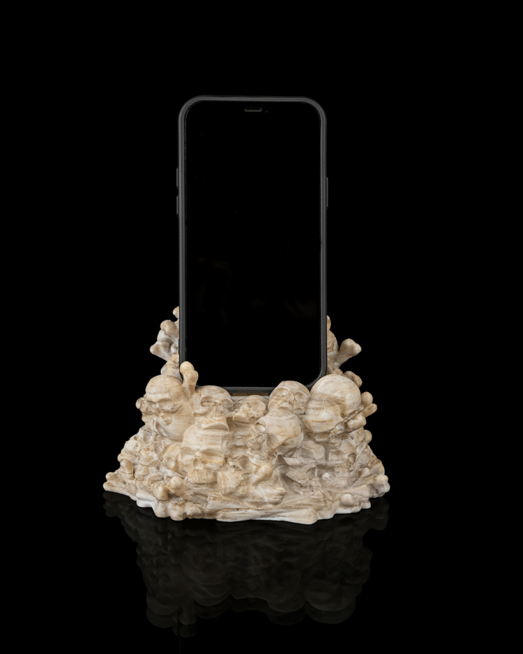 Kuru Kafa Telefon Standı