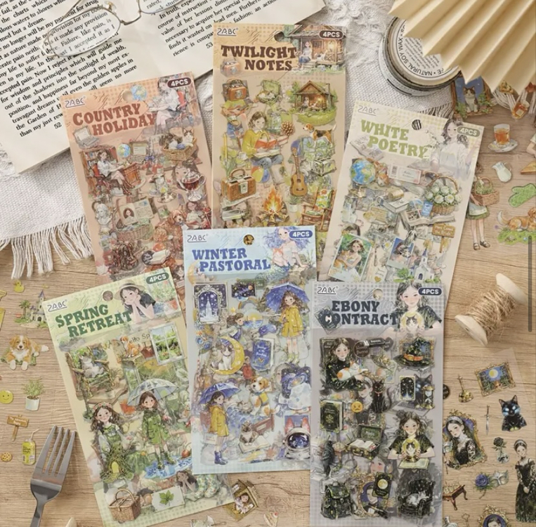 Dreamy Days Pet Sticker Packs