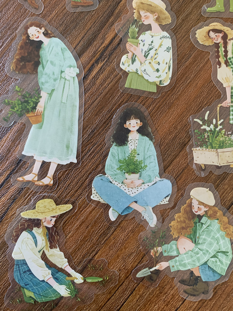 Green Lovers Pet Stickers