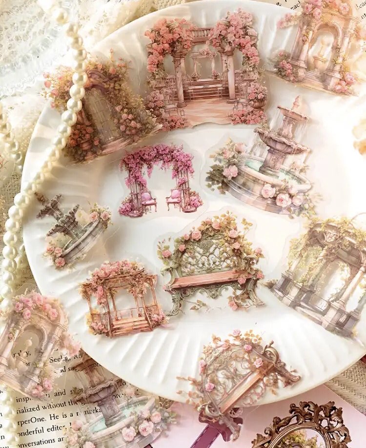 Romantic Dream Serisi Pet Sticker Setleri