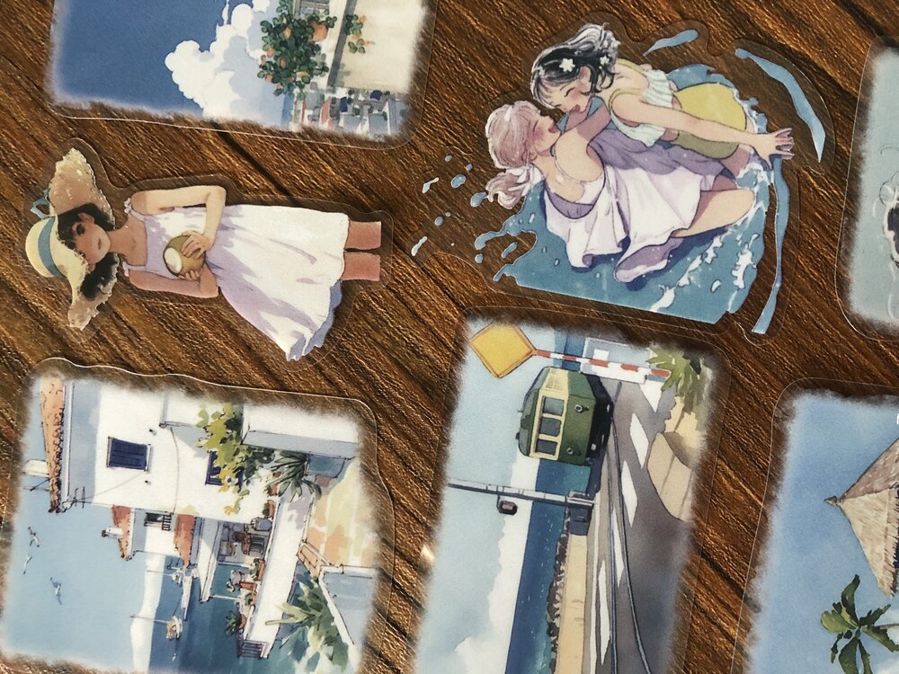Shape Of Water Pet Stickers