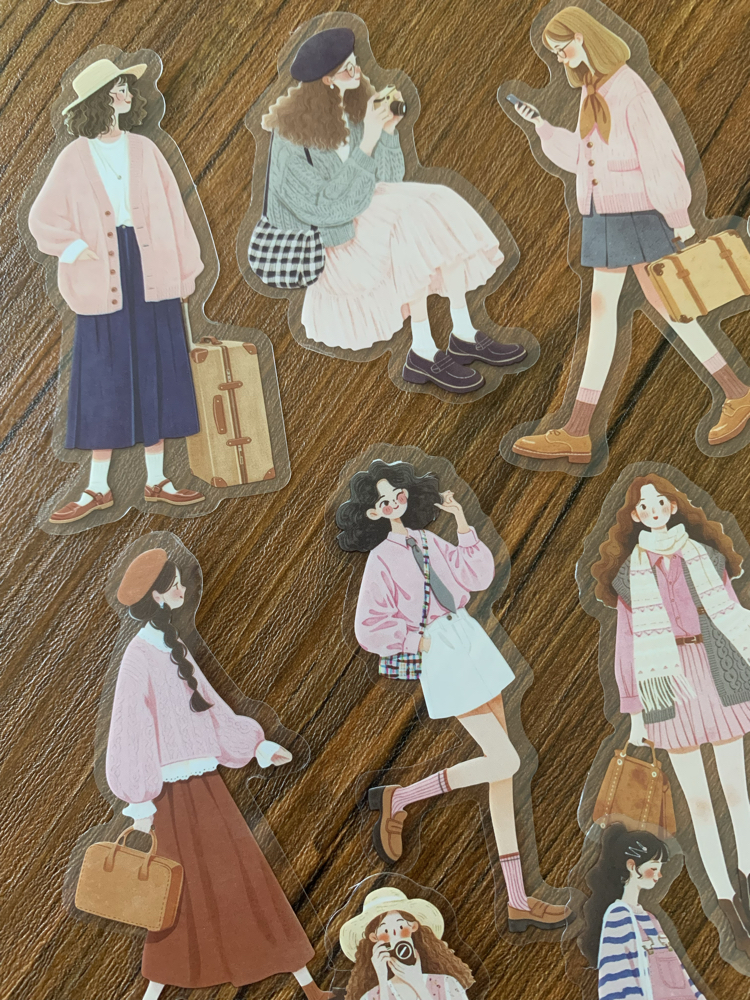 Pink Dreamers Pet Stickers