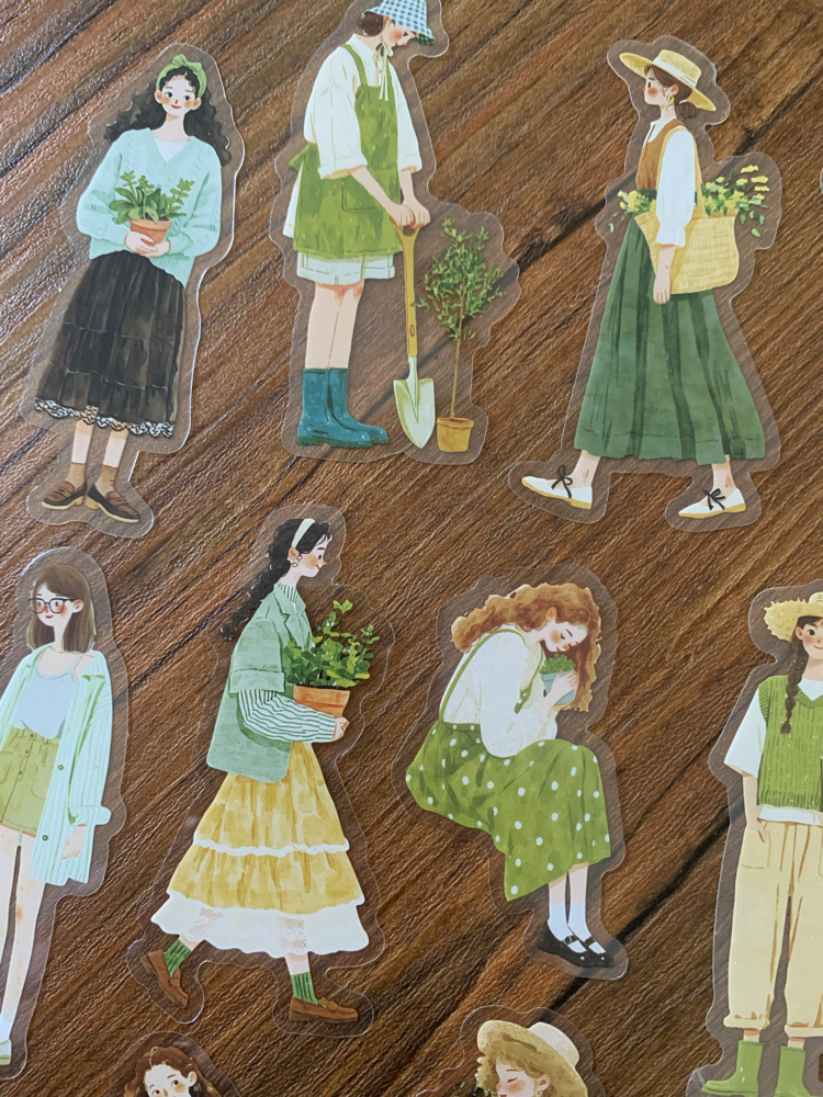 Green Lovers Pet Stickers