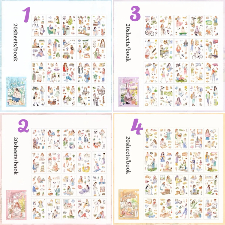Sweet Memories Pet Sticker Kitapçığı