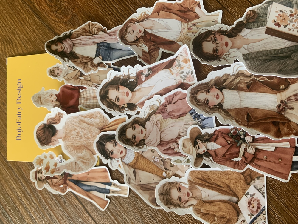 Fall İn My Dream Sticker Set | Bullet Journal Malzemeleri