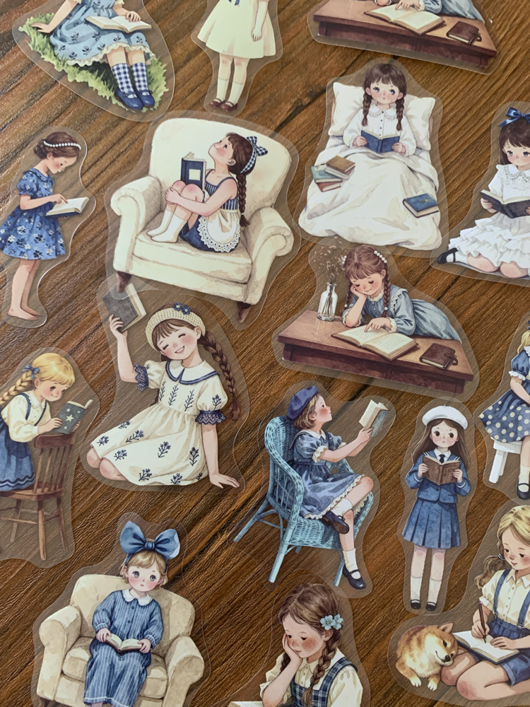 Blue Dreamer Pet Stickers