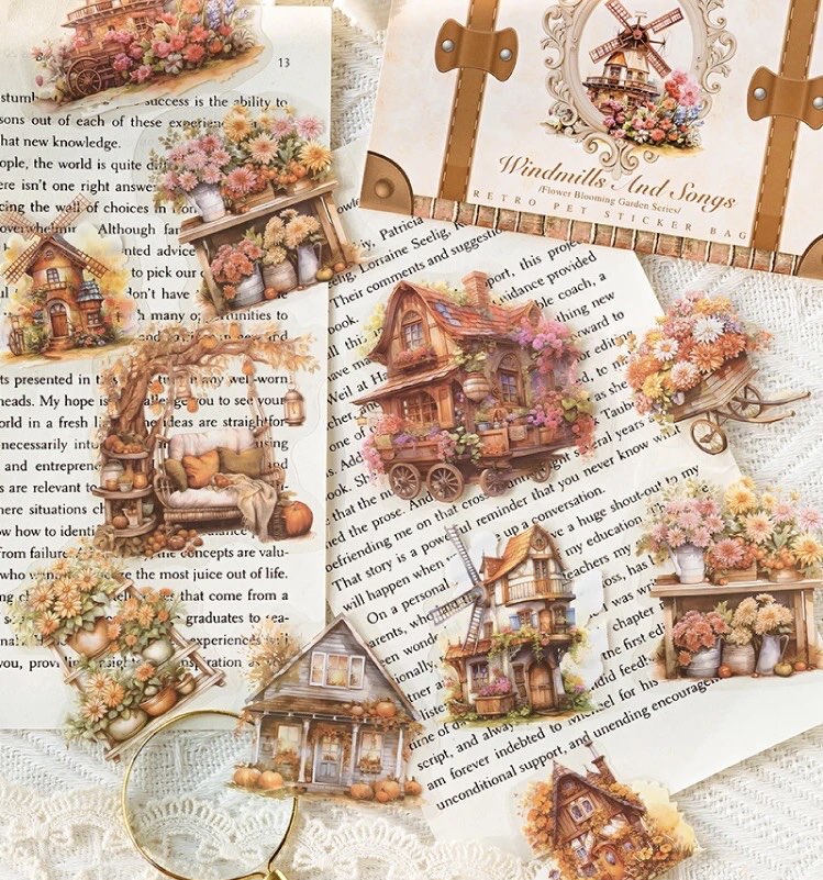Romantic Dream Serisi Pet Sticker Setleri
