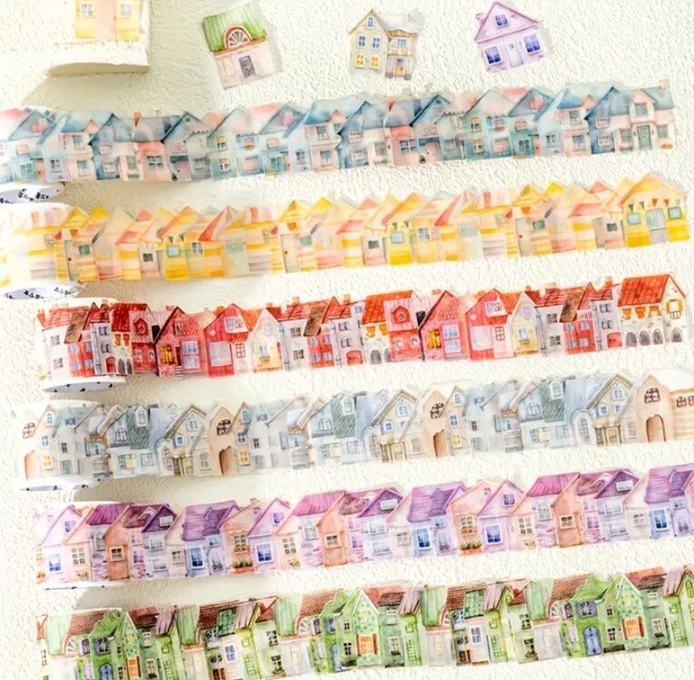 Dream Houses Washi Bantlar