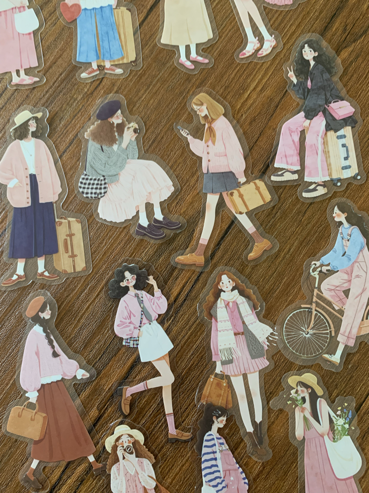 Pink Dreamers Pet Stickers