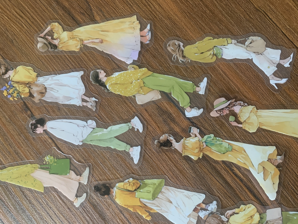 Dream Day Pet Stickers | Bullet Journal Malzemeleri