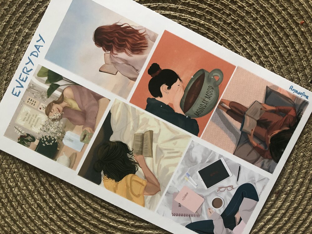 Everyday Sticker Sayfası