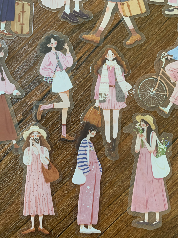 Pink Dreamers Pet Stickers