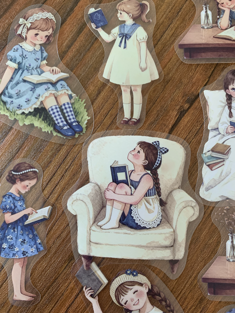 Blue Dreamer Pet Stickers