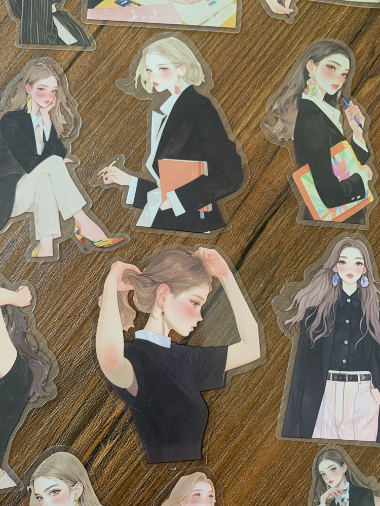 Black Humor Pet Stickers