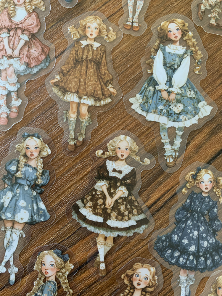 Lovely Dolls Pet Stickers