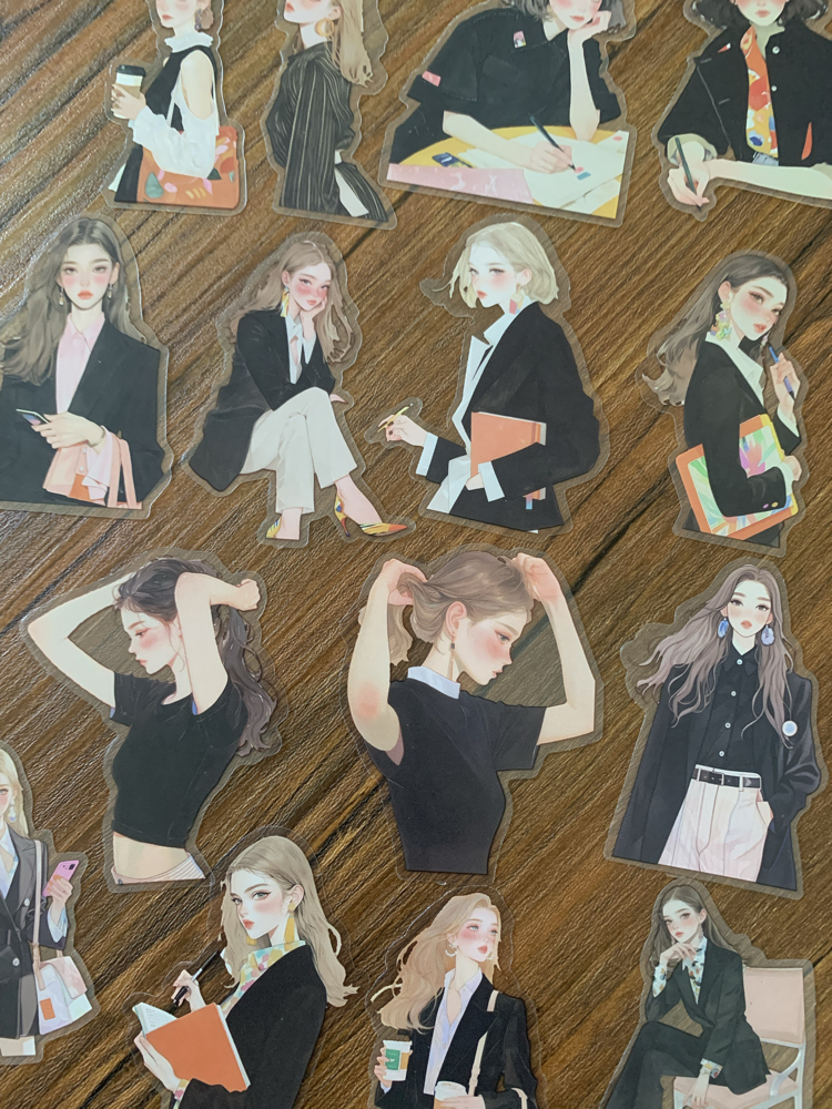 Black Humor Pet Stickers