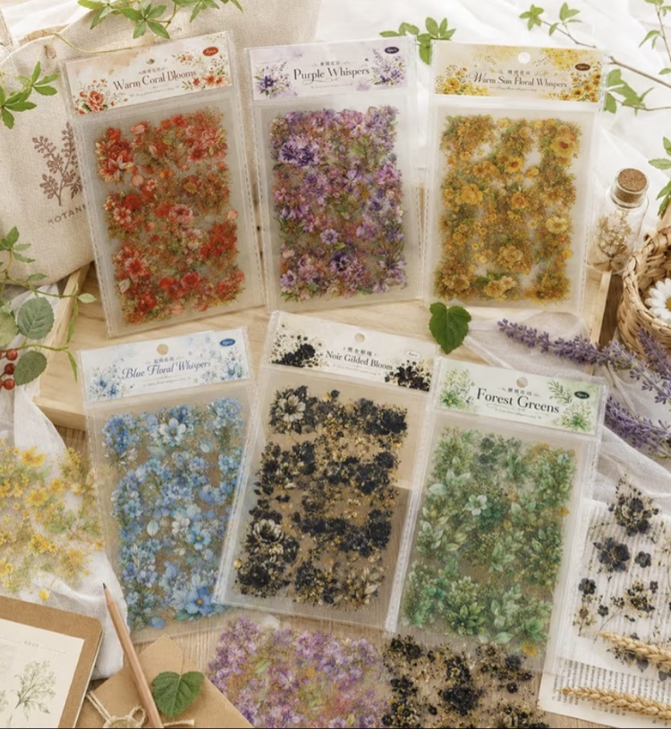 Floral Whispers Pet Sticker Sheets Pack
