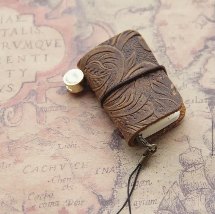 Mini Journal/Kahve Desenli