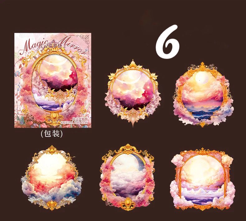 Magic Mirror Kristal Pet Sticker Packs