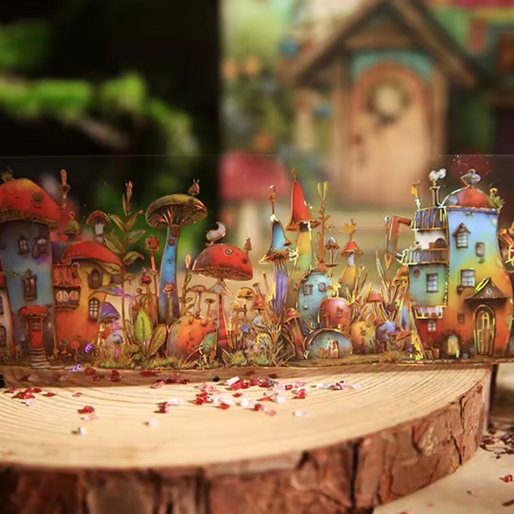 Quirky Houses Pet Bantlar / Bütün Rulo