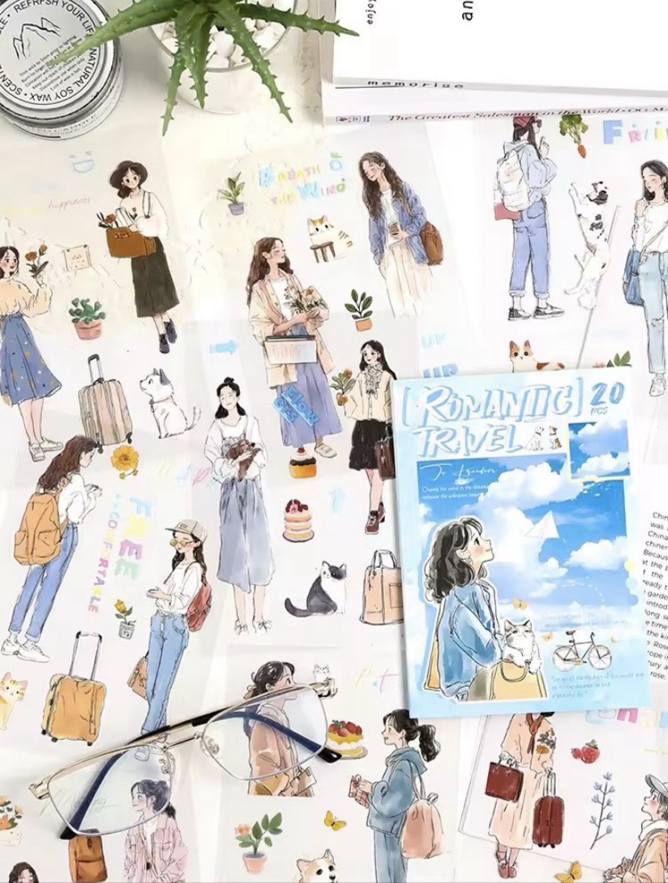 Lovely Day Pet Sticker Kitapçıkları
