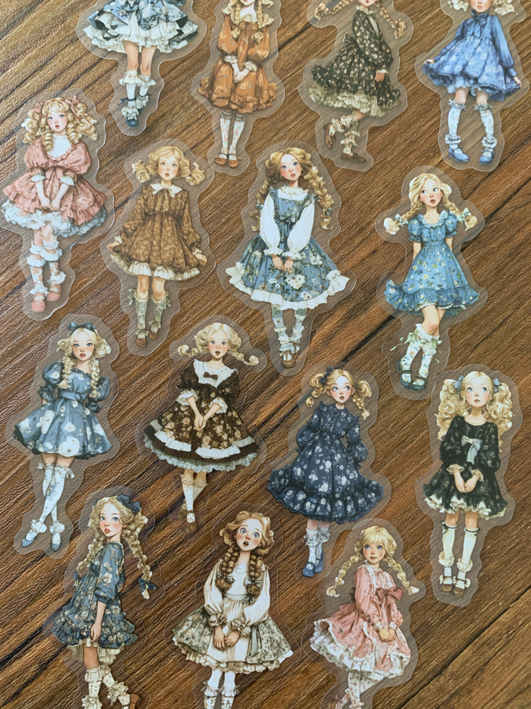 Lovely Dolls Pet Stickers