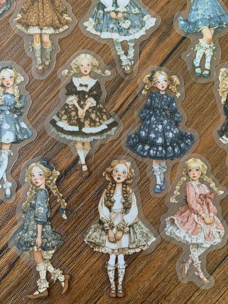 Lovely Dolls Pet Stickers