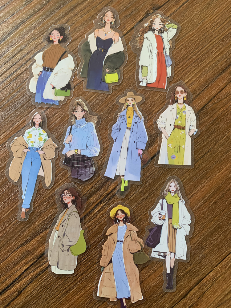 Stylish Day Pet Sticker Seti