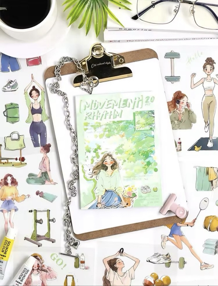 Lovely Day Pet Sticker Kitapçıkları