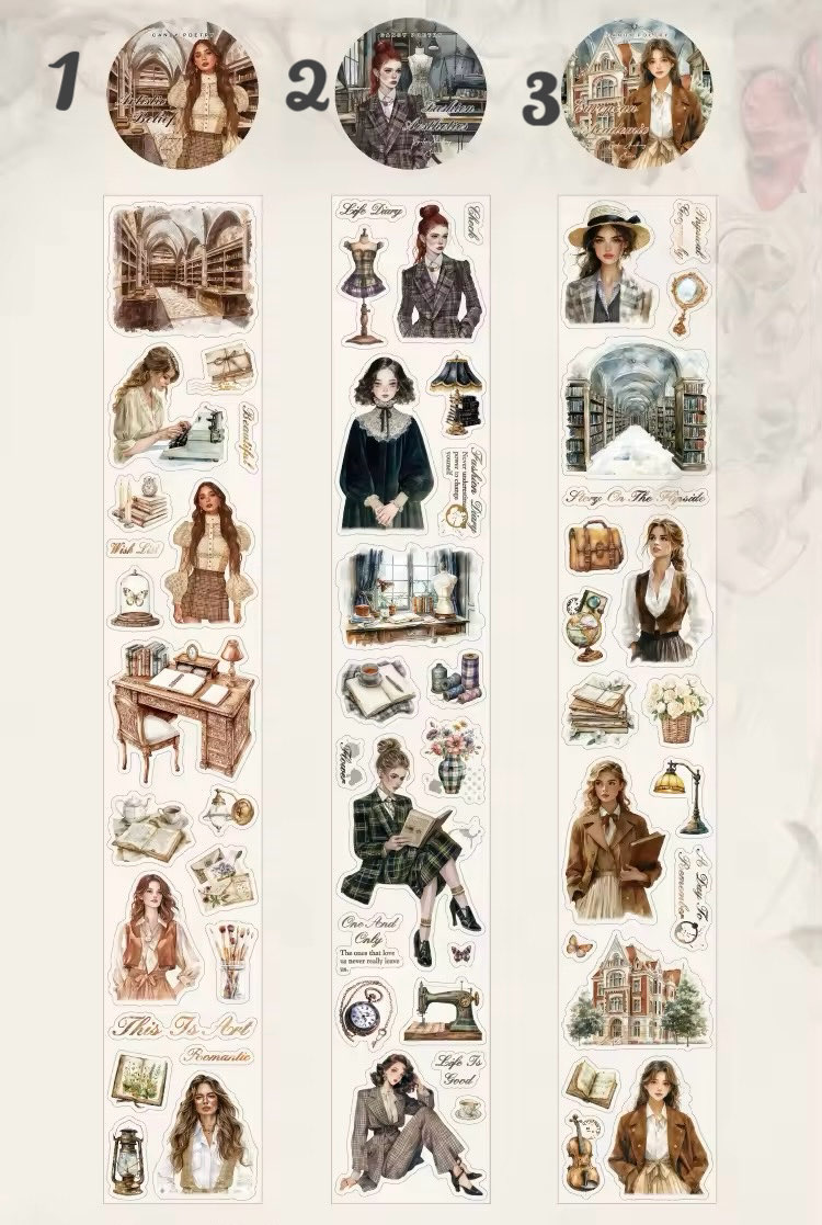 Beautiful Moments Pre-cut Pet Stickers/1 döngü
