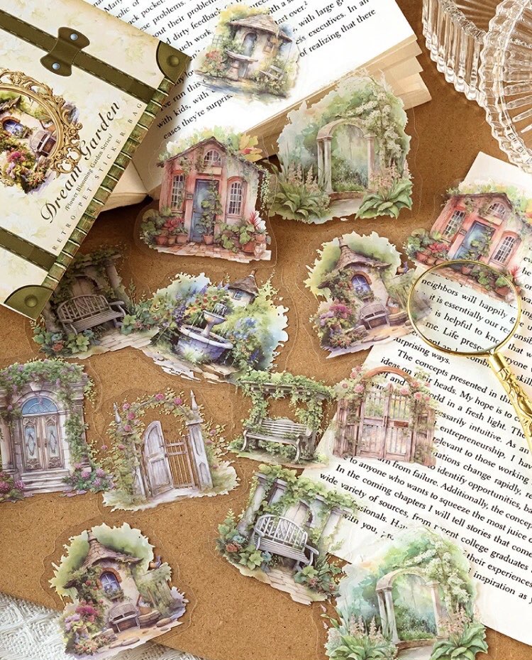 Romantic Dream Serisi Pet Sticker Setleri
