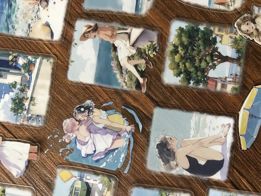 Shape Of Water Pet Stickers