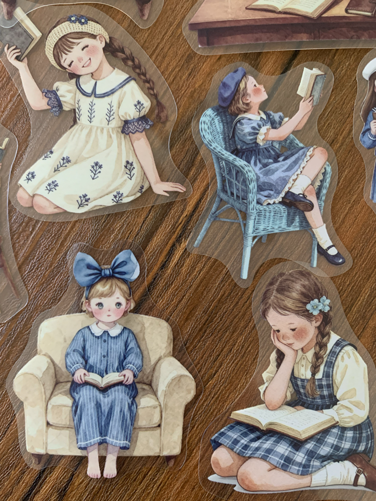 Blue Dreamer Pet Stickers