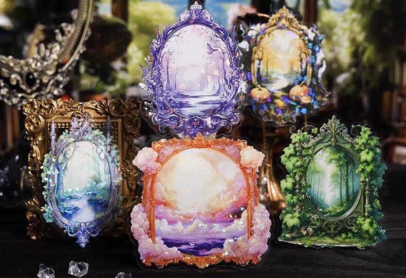 Magic Mirror Kristal Pet Sticker Packs