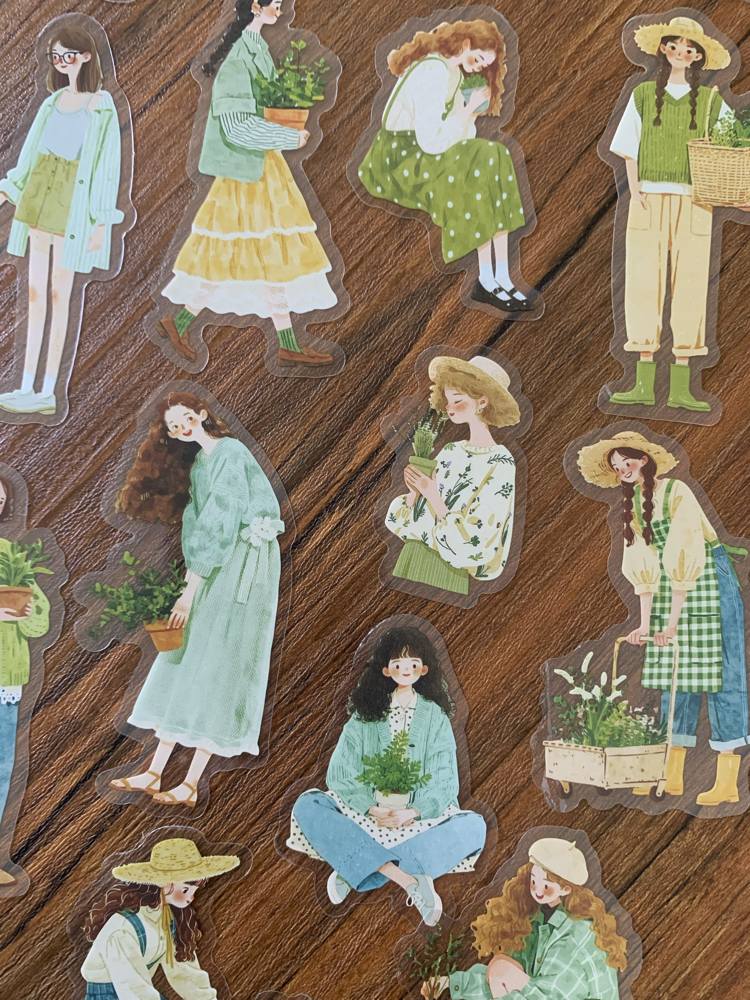 Green Lovers Pet Stickers