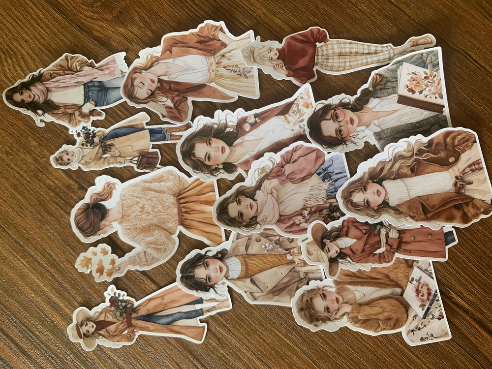 Fall İn My Dream Sticker Set | Bullet Journal Malzemeleri