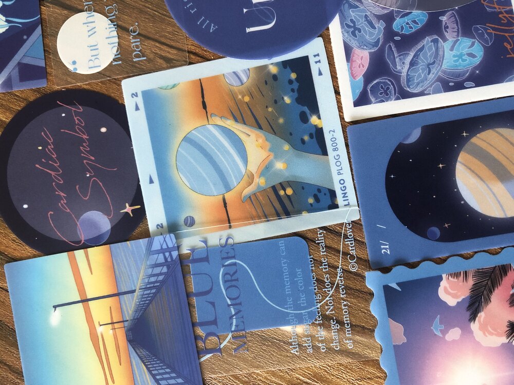 Dreamy Universe Pet Sticker Seti | Bullet Journal Malzemeleri